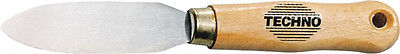 Kittmesser Glasermesser zweischneidig Länge 196 mm mit Holzheft