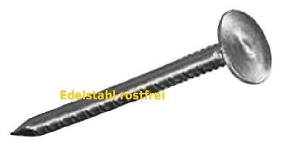 Edelstahl Schieferstifte Pappstifte Dachpappstifte 2,8 x 25 mm, rostfrei, 2,5 kg