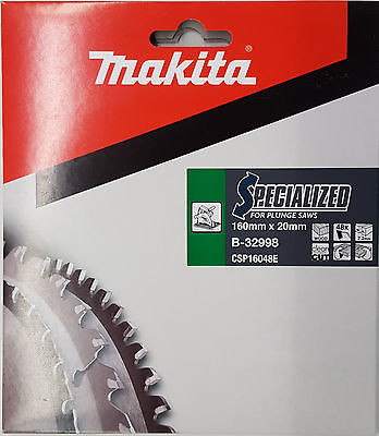 Makita Kreissägeblatt B-32998 160 x 20 mm Spezial, für Tauchsäge