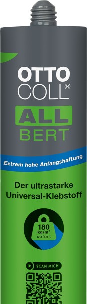 OTTOCOLL® ALLBERT Kleber Montagekleber Universalkleber weiß C01 290 ml