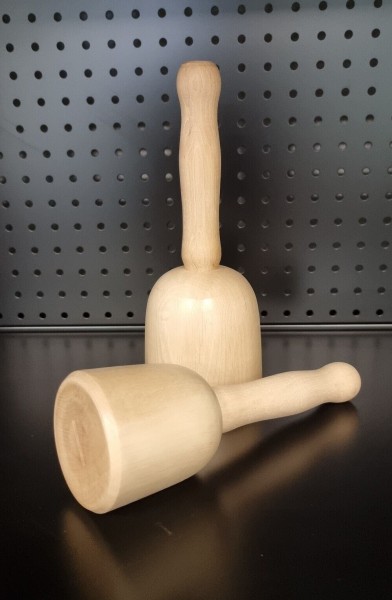 Klopfholz Bildhauer-Klüpfel Holzklüpfel rund 120 mm Steinmetzklüpfel