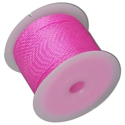 Maurerschnur 100 Mtr. pink fluoreszierend 2,0 mm Schnur Reißkraft 30 kg
