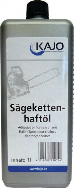 Kajo Sägekettenhaftöl Haftöl Kettenöl Motorsäge Öl Sägekettenöl 1 Liter