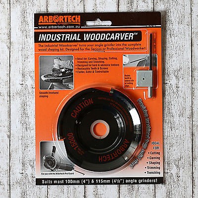 Arbortech Industrial Woodcarver Blade Frässcheibe IND.FG.100 für Winkelschleifer