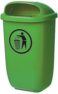 SULO Abfallbehälter Mülleimer Abfalleimer Papierkorb 50 Ltr. Kunststoff grün